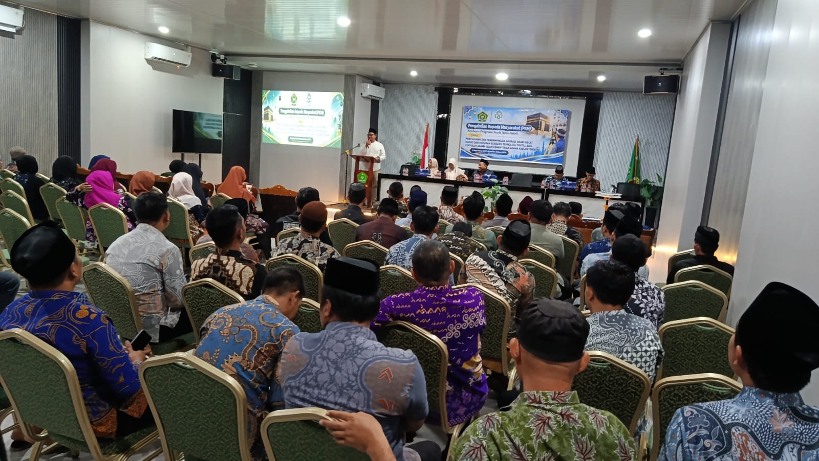 Penyuluhan Akurasi Arah Kiblat di Kemenag Bone