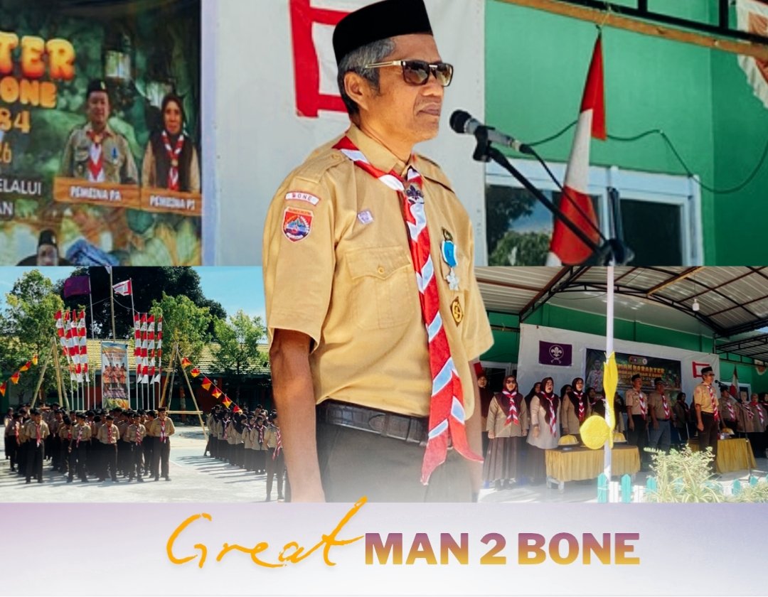 Buka Kemah Karakter MAN 2 Bone, H. Muslimin: Kita Siapkan Generasi Tangguh Masa Depan