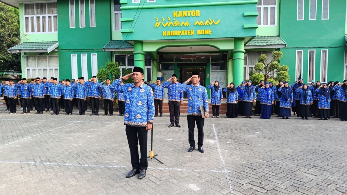 Penyuluh Agama Bone Sukseskan Upacara Hari Sumpah Pemuda Ke-98 Tahun 2026